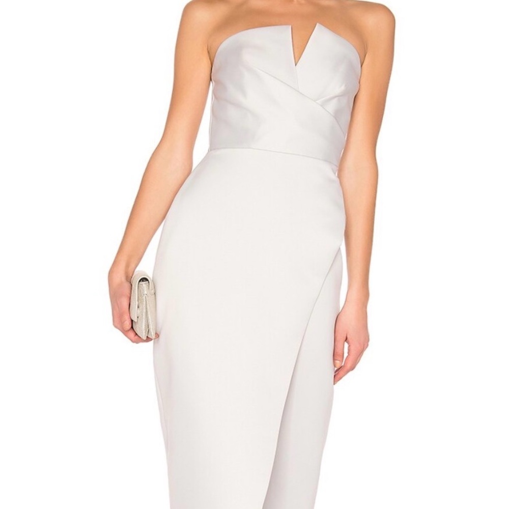 JAYGODFREY Strapless Light silver NWT